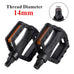 WEST BIKING Kids Bicycle Pedals Ultralight Anti-Slip Children Cycling 9/16 1/2 Kids Bike Pedals