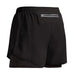 Men's Running Shorts Quick-drying Fitness Black Double Layer Shorts Men New Sport Workout Training Bodybuilding Short Pants